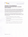 industry consolidations
